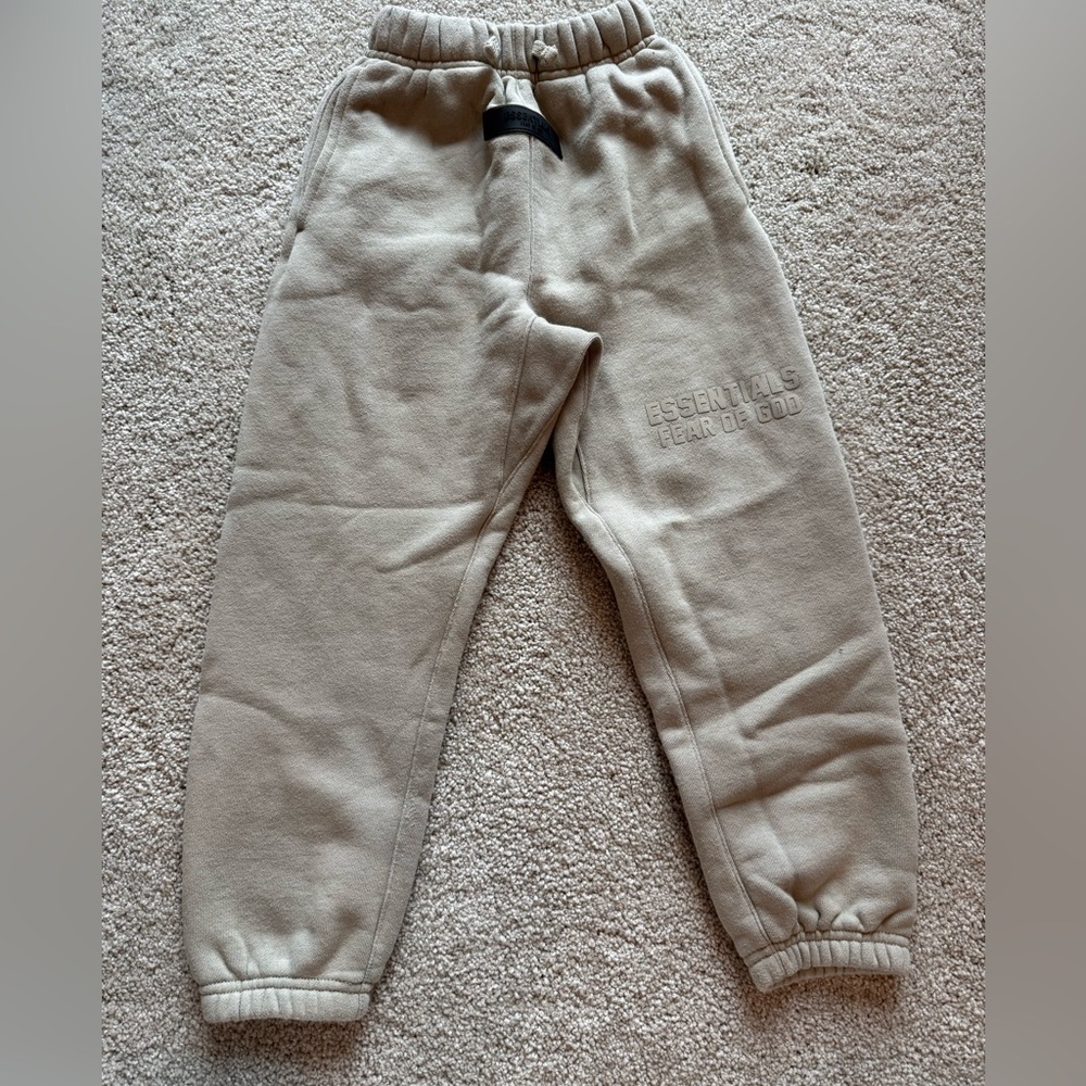 Essentials Kids Beige Joggers